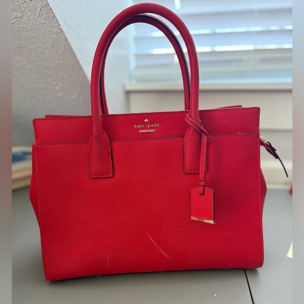 Kate Spade Vibrant Red Satchel